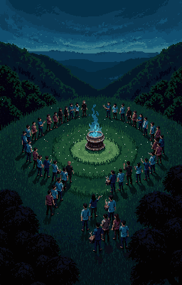 Hexagram 45, Gathering Together (Massing)