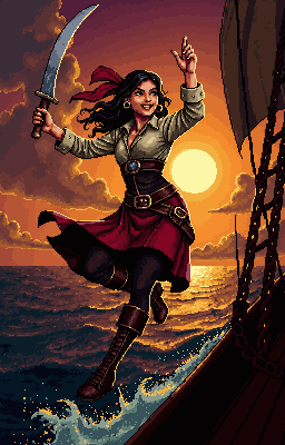 The Swashbuckler card